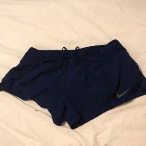 Nike running shorts.